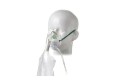 Masque à oxygène pédiatrique haute concentration avec tuyau 2.1m