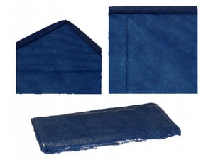 Couverture jetable bleu pour l'hiver, 190 x 110 