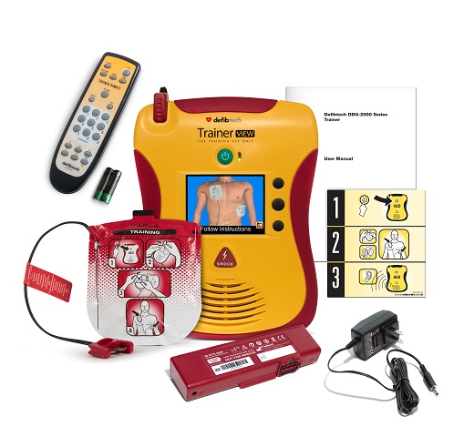 AED Trainer Defibtech Lifeline View 