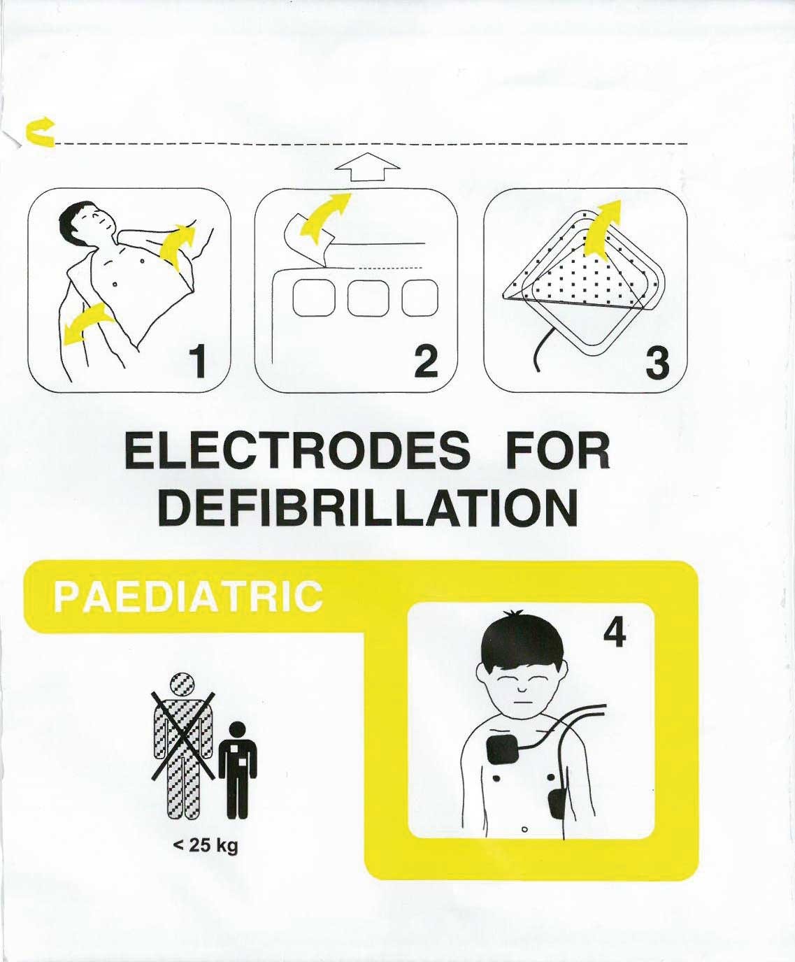 Électrodes enfants Schiller FRED easy / Life 