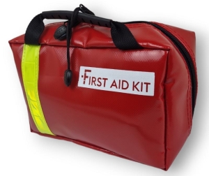 First aid Kit PVC rouge 