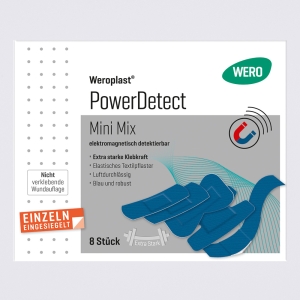 Pansements Weroplast® PowerDetect Mini Mix 8pcs 