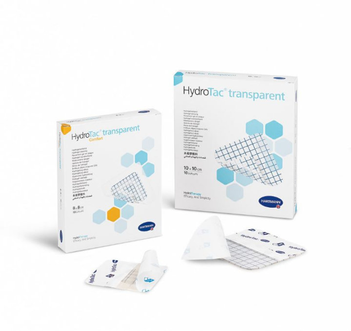 Pansements HydroTac® transparent comfort 10 x 20 cm, 10 pièces