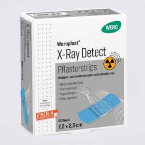 Pansements Weroplast® X-Ray Detect 7.2x2.5cm 50p