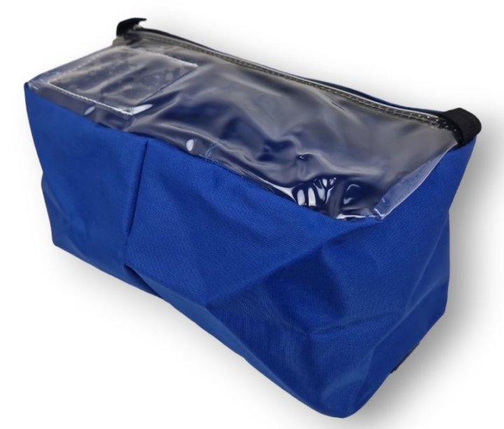 Pochette de couleur bleue (grande) Formamed