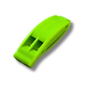Sifflet d’urgence « Perry » en plastique orange
