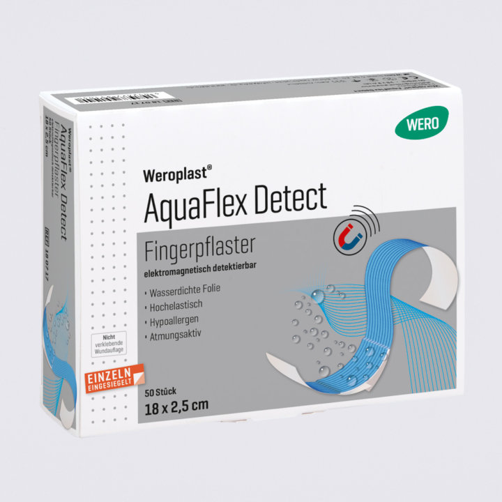 Pansements Weroplast® AquaFlex Detect 18 x 2.5 cm
