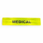 Brassard enrouleur MEDICAL jaune