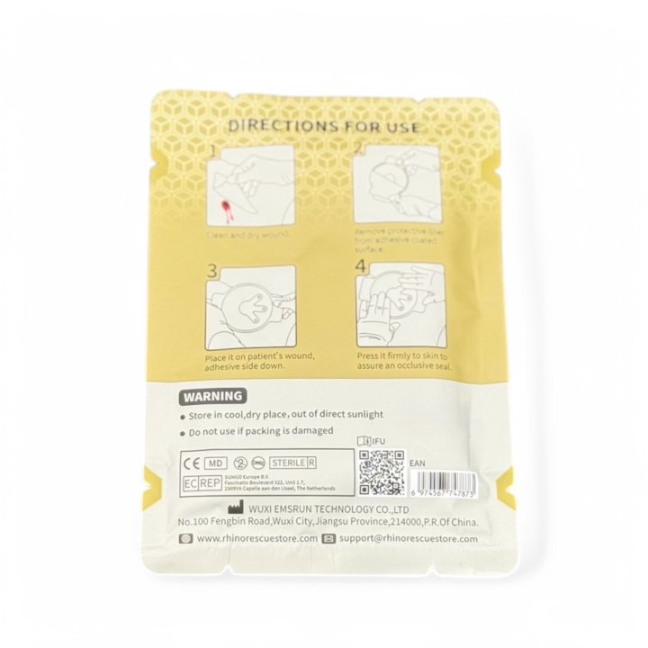 Chest Seal Vented RhinoRescue