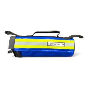 Chaussette PVC bleue pour bouteille O2 2 litres