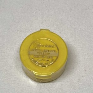Pot de maquillage jaune, 14gr