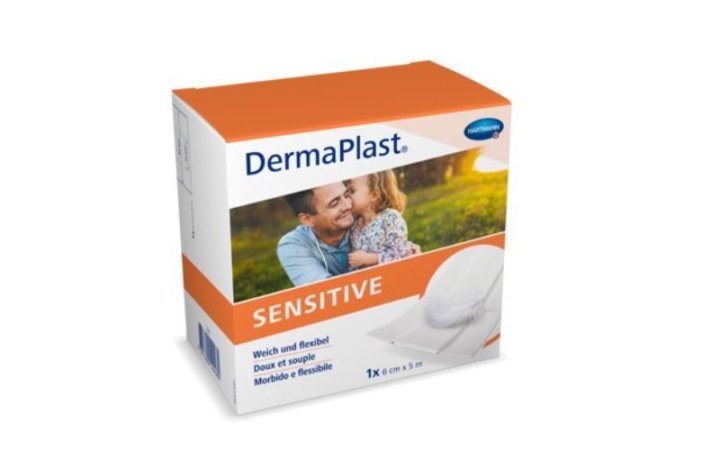 DermaPlast® Sensitive Schnellverband 6 cm x 5 m