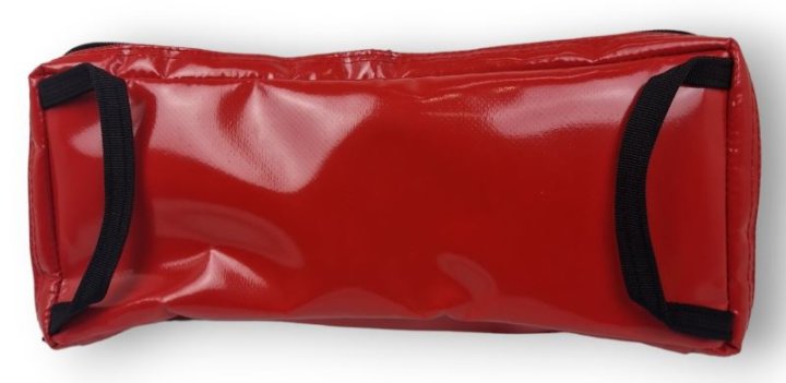 Pochette MONCH 32X14X6 cm. PVC Rouge