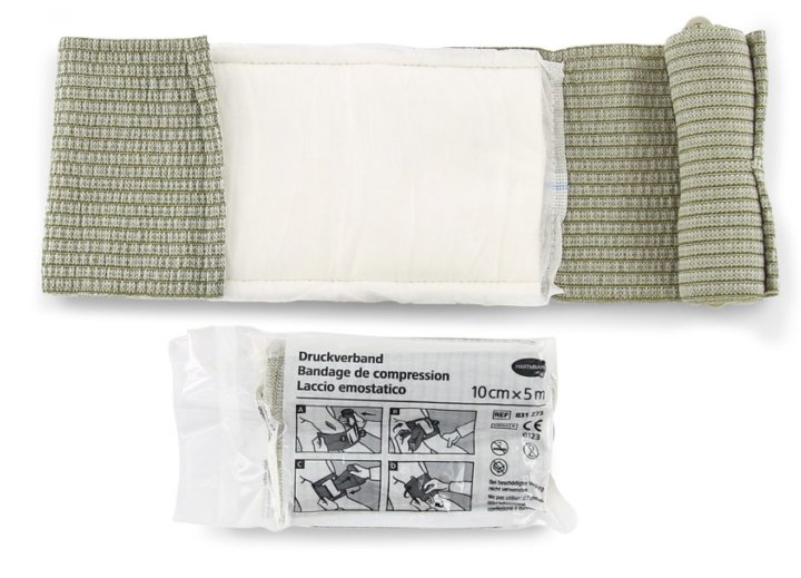 Spender und Beutel Trauma-Box