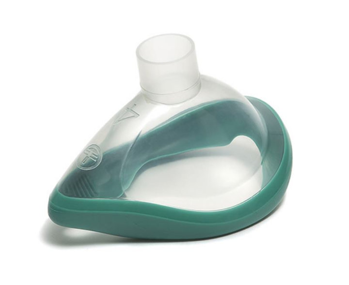 ClearLite, Anästhesie-Gesichtsmaske, Größe 4, Erwachsene, grün