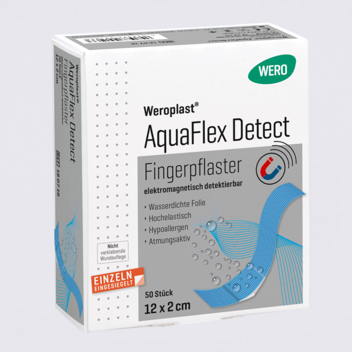 Pansements Weroplast® AquaFlex Detect 12 x 2 cm