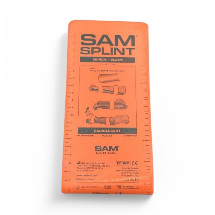 Attelle SAM® Splint, 11 x 90 cm, pliée
