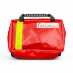 First aid Kit PVC rouge Vide