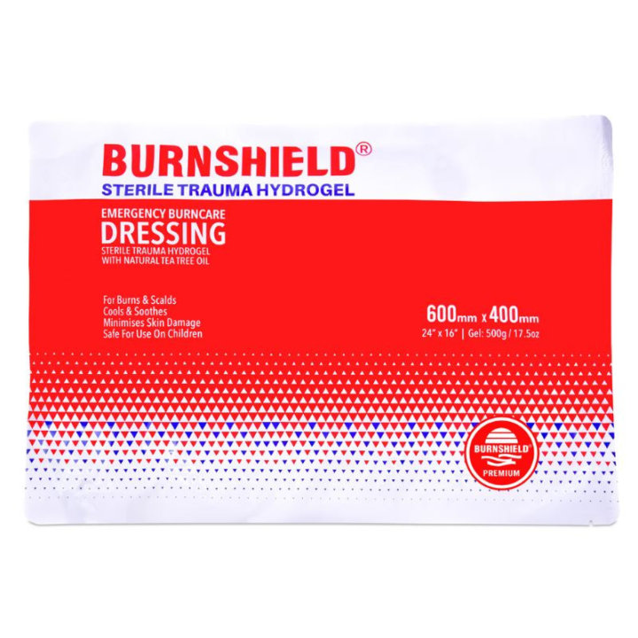 Impacco di idrogel Burnshield® 60 x 40 cm