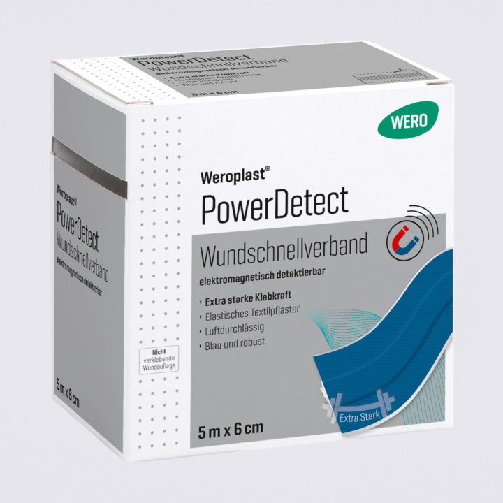 Weroplast® PowerDetect-Pflaster 5 m x 6 cm