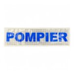 Bande velcro POMPIER pour sacs et gilets