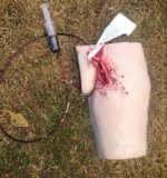 Simulateur de contrôle des hémorragies de la cuisse