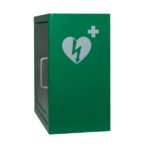 Armoire d'intérieur Arky verte pour défibrillateur