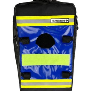 Sac Ambupro M Jura en PVC bleu et noir