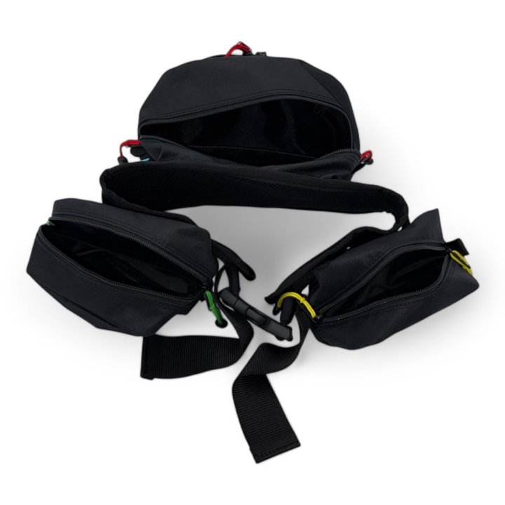 Sac banane EUF en nylon noir