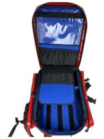 Sac d'intervention prototype en PVC rouge