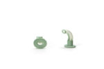 Canule de Guedel Monobloc, taille 000, ISO 3.5, vert clair