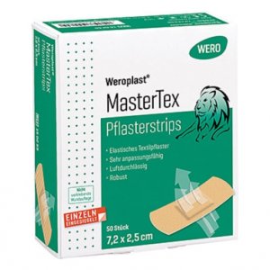 Pansement Weroplast® MasterTex 7.2 x 2.5 cm 50 pcs