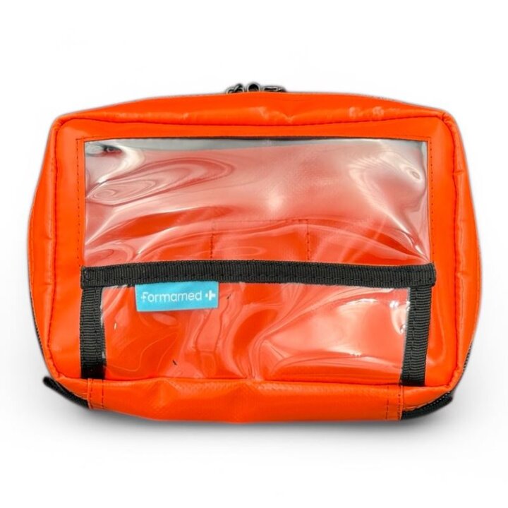 TONY Clutch aus rotem PVC