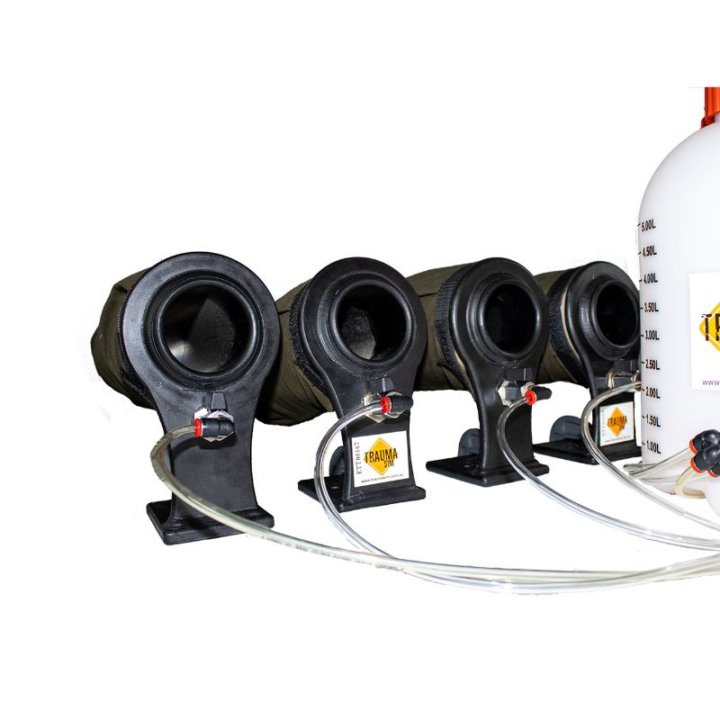 Simulator zum Anlegen von Tourniquets an Armen, 4-teiliges Set