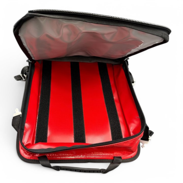 Custodia in PVC per munizioni Polyva rosso