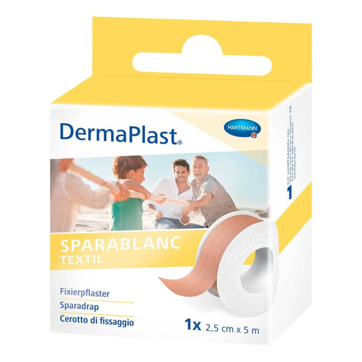 Sparablanc Textil 5 m x 2.5 cm DermaPlast®.