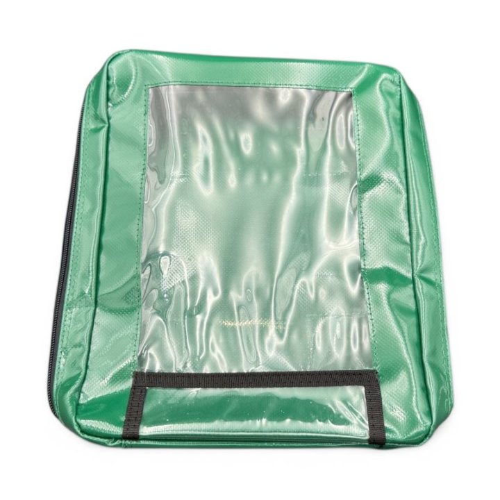 Pochette Poly M  PVC rouge