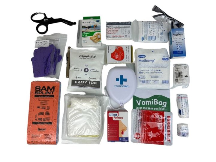Kit de premiers secours Plus avec matériel