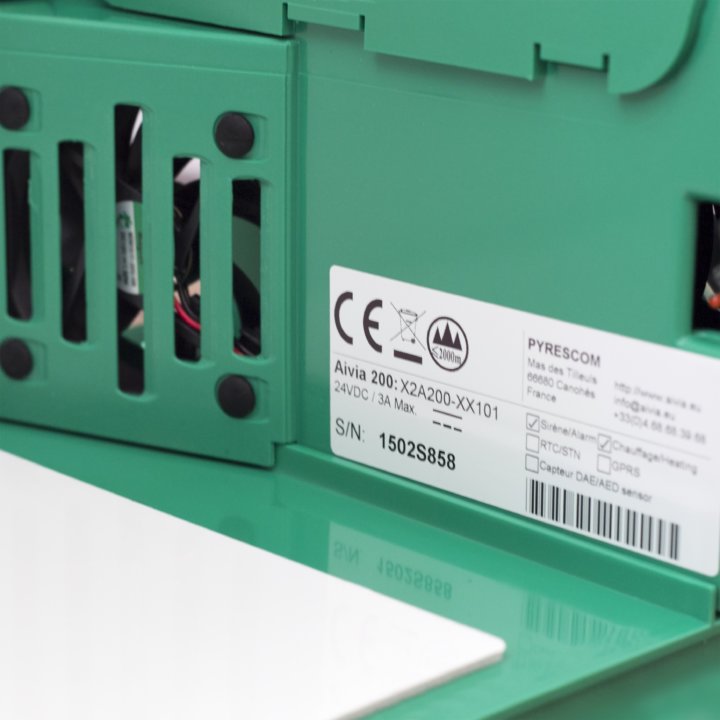 Wärmeschrank für den Defibrillator AIVIA 200