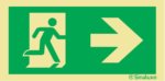 Signalisation Sortie de secours "droite"