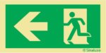 Signalisation Sortie de secours "gauche"