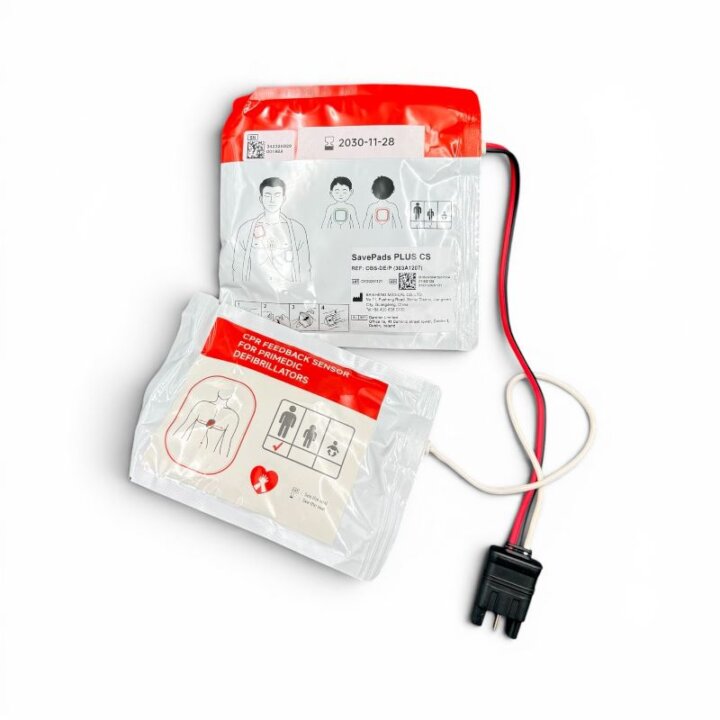 Electrodes Primedic HeartSave myPAD avec capteur RCP