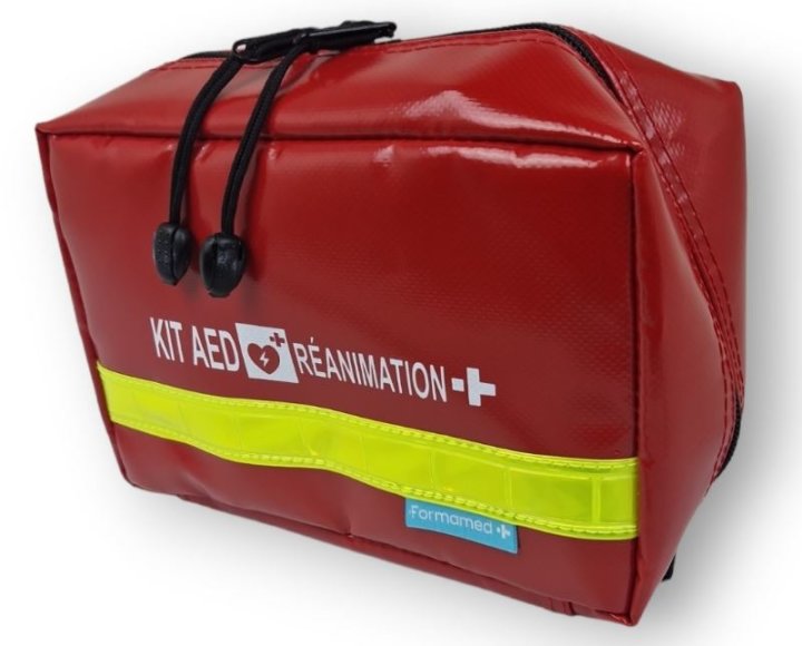 KIT AED PVC Rouge
