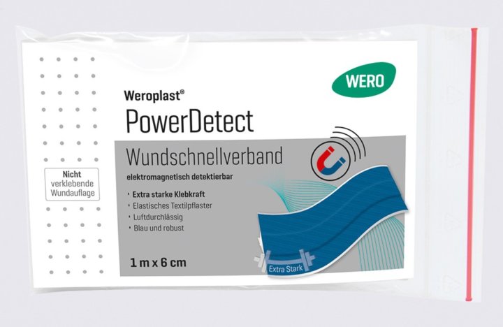 Weroplast® PowerDetect-Pflaster 1 m x 6 cm