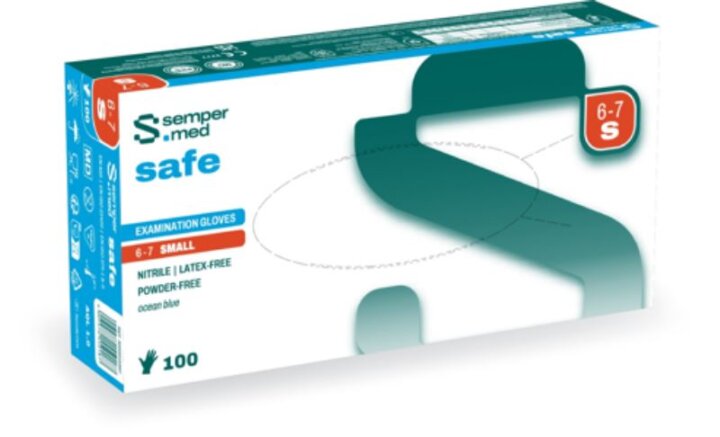 Gants Nitrile taille S SemperMed Safe®