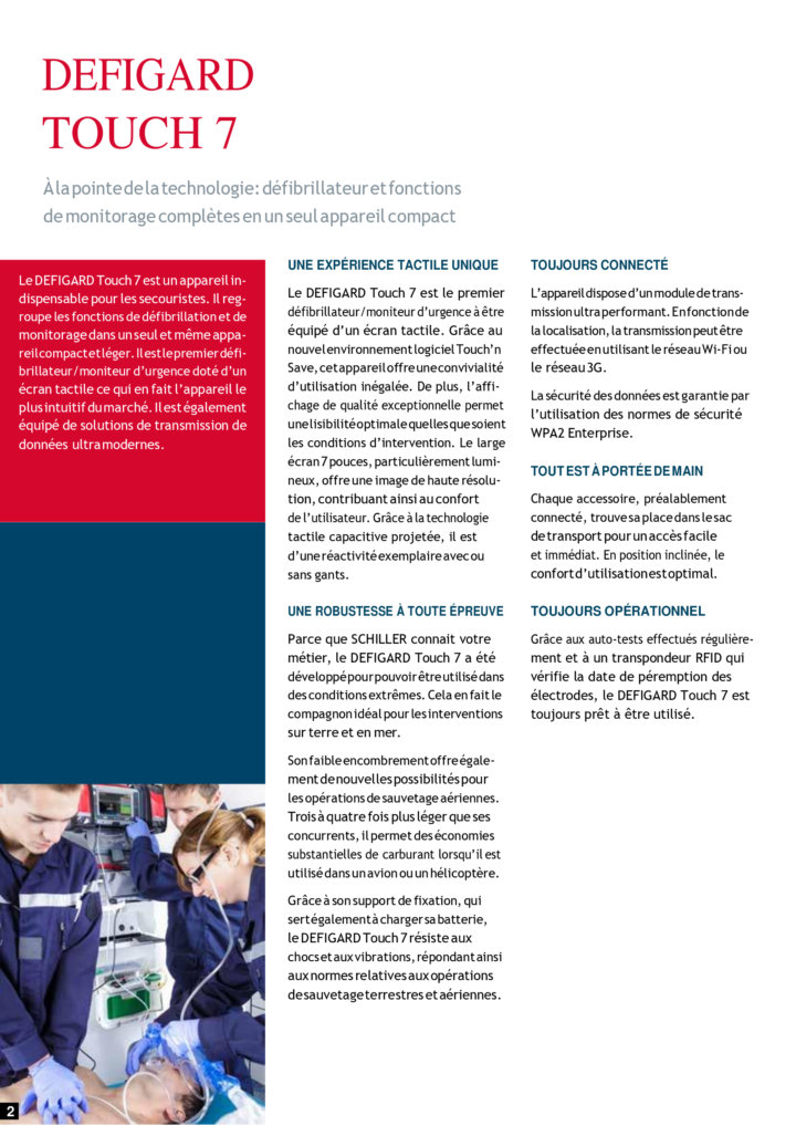 AED Defigard Touch 7 Schiller V5