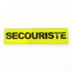 Bande Velcro Secouriste jaune