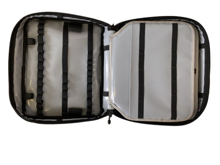 AMMO Intubation CMAC PVC Tasche Grau und Grün