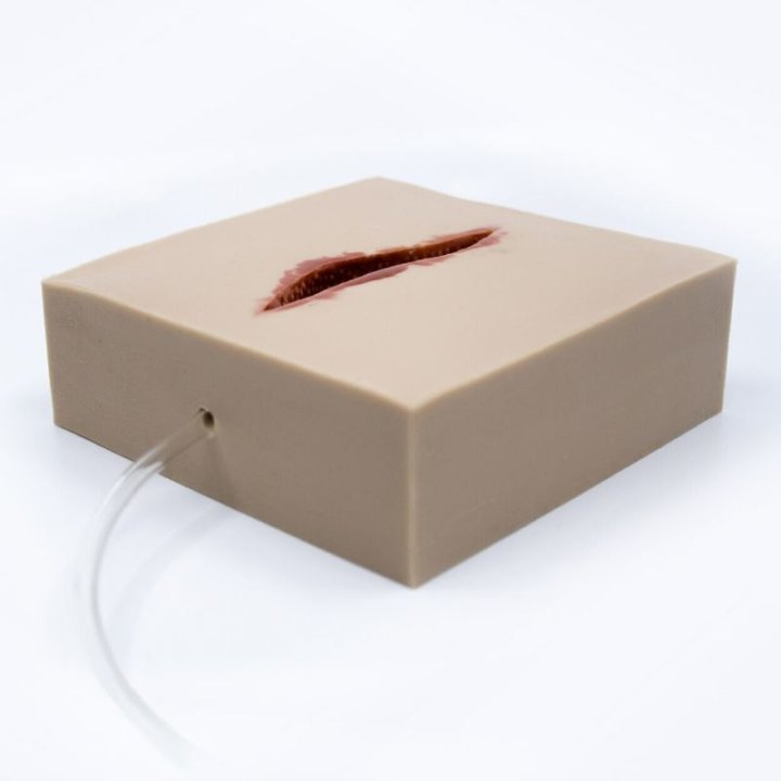 Simulator für Wundpackungen, grundlegende quadratische Rissbildung