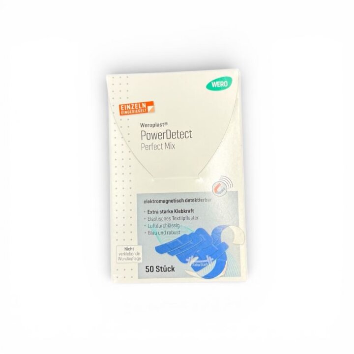 Pansements Weroplast® PowerDetect Perfect Mix 50pc